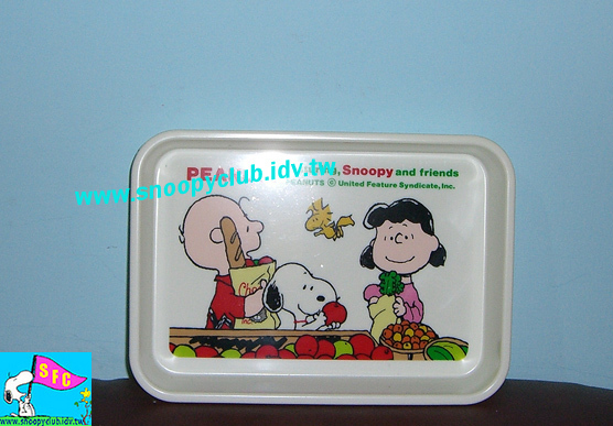 Snoopy & friends小托盤