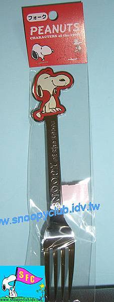 Snoopy 1960復古系列不鏽鋼叉子