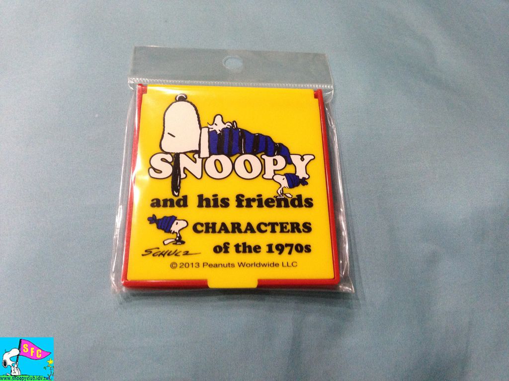 Snoopy折疊鏡-毛線帽系列