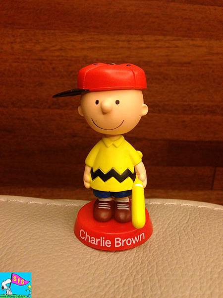 Snoopy Toyful 搖頭娃娃大全套3-Charlie Brown