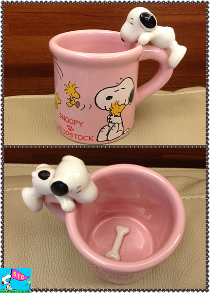 Snoopy 立體趴姿馬克杯-USJ