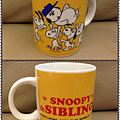 Snoopy & Siblings 全家福馬克杯-USJ