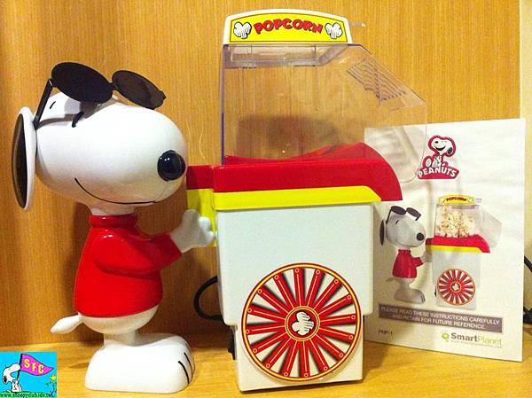 Snoopy Joe Cool  爆米花機-2