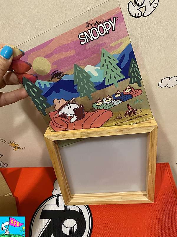 21 Snoopy夢幻微光禮盒 史努比相框燈 Snoopy Fans Club 痞客邦