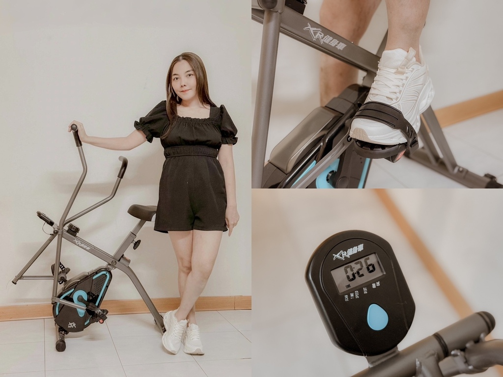 運動0藉口！開箱好吉康評價超好的XR健身車～雙動力磁控健身車