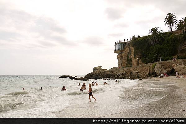 歐洲陽台下的沙灘(Nerja, Spain)