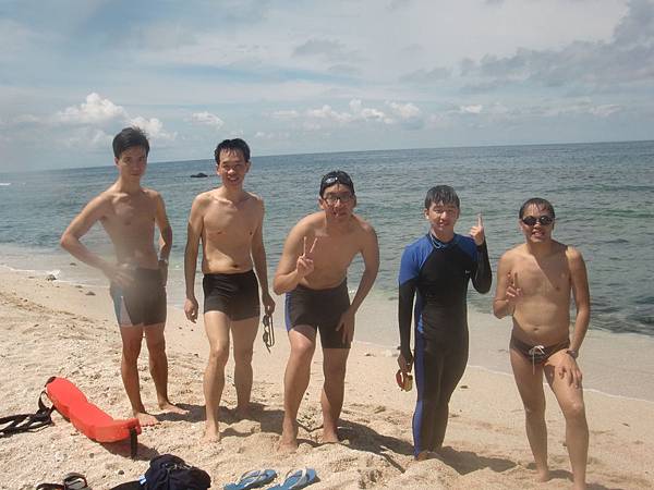 這次長泳的夥伴們！