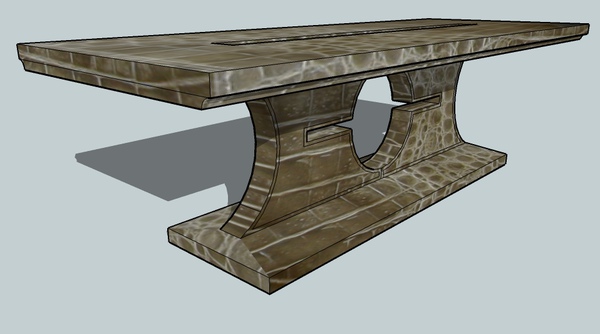 犀牛皮餐桌.1.jpg新悅3d家具訂製達人,台北家具工廠案例