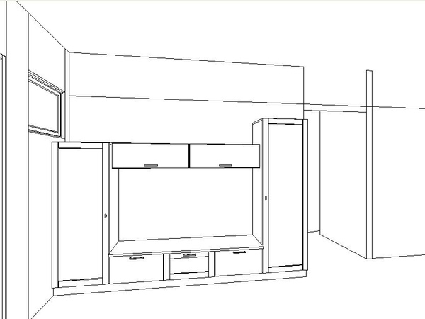 電視櫃線.jpg新悅3d家具訂製達人,台北家具工廠案例