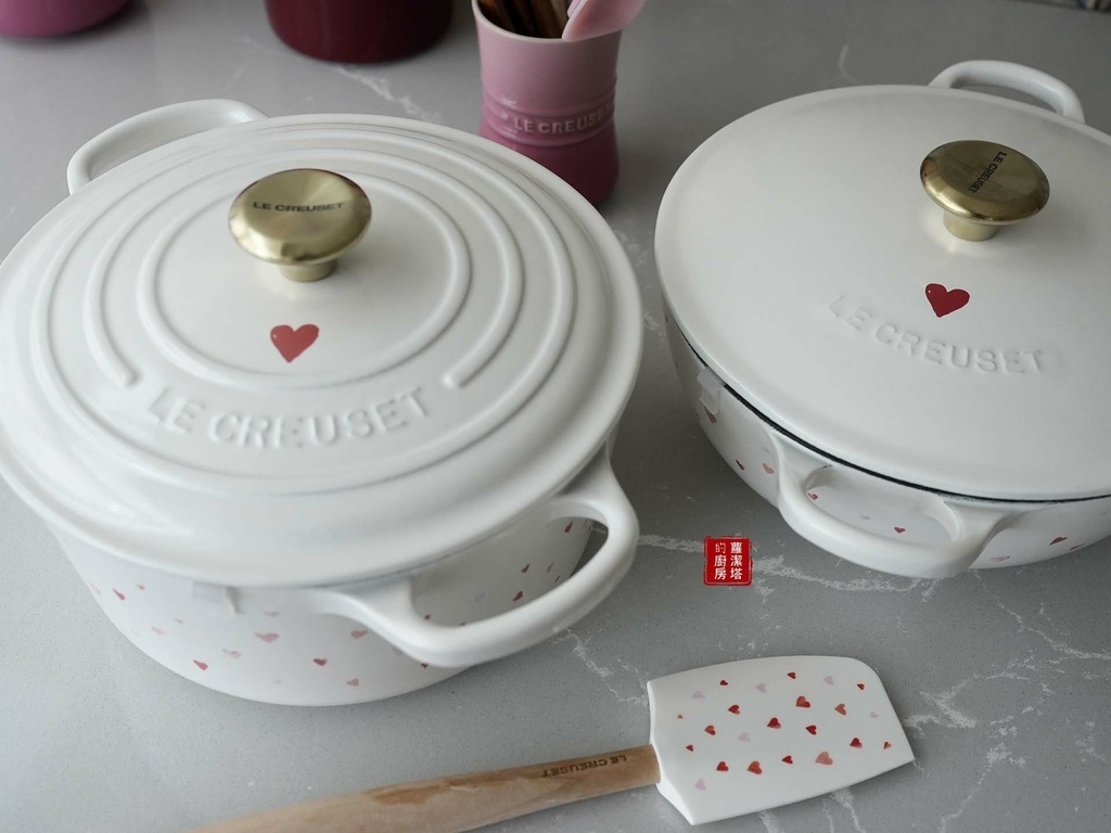 12月29日Le Creuset 鑄鐵鍋團購商品：甜心鍋系列