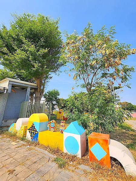 糖果為主題裝置藝術的德美公園