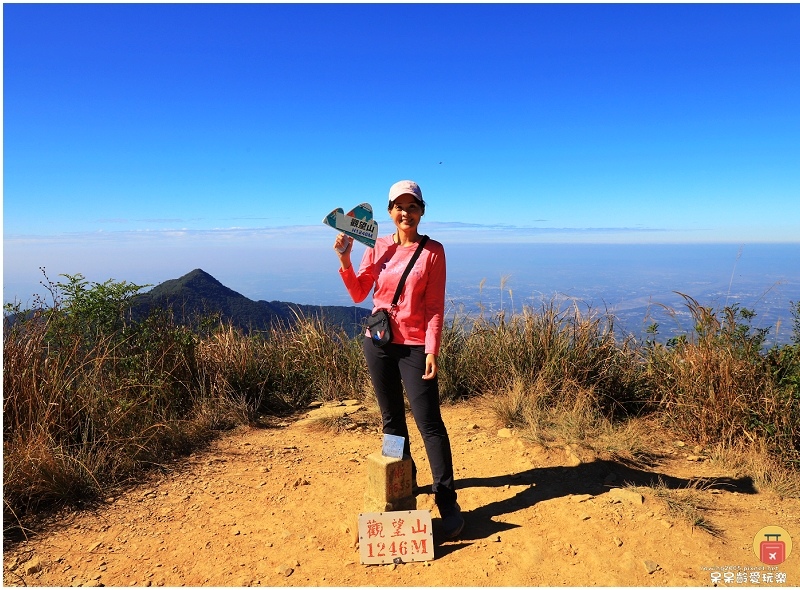 屏東景點｜德文山步道！遠眺北大武山、日湯真山及屏東市區！三角