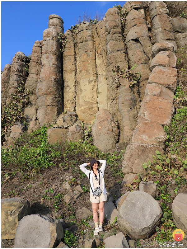 澎湖景點｜桶盤嶼！譽有澎湖黃石公園的美稱！全島由柱狀玄武岩石