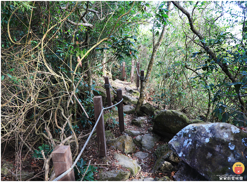 台南景點！龍麟山步道！奇岩巨石稜線好壯觀！王爺崙山海拔550