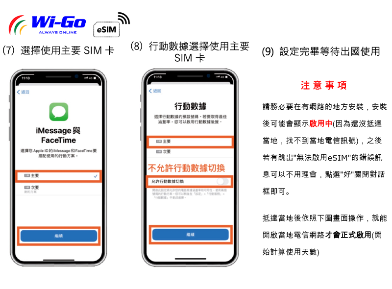 日本韓國上網推薦 Wi-Go ESIM !免換卡！網速穩！呆