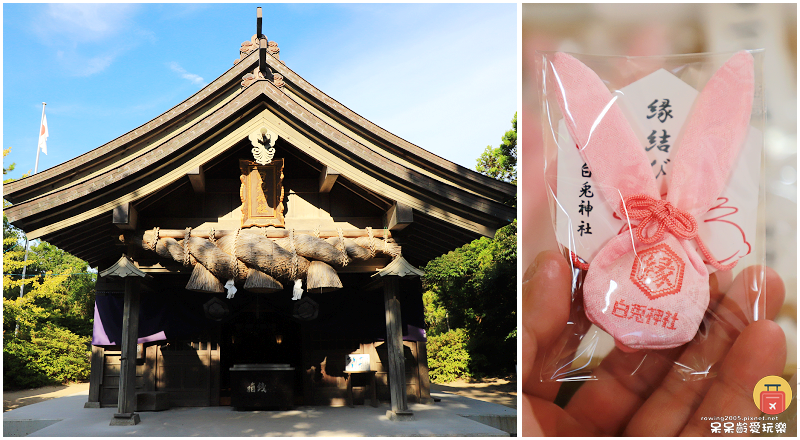日本鳥取景點｜白兔神社！結緣兔子御守超可愛！戀人聖地白兔海岸