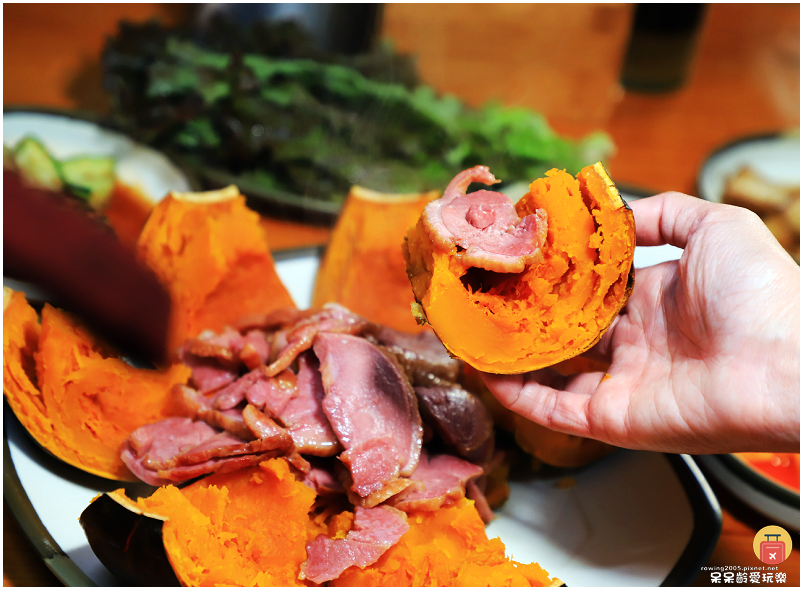 慶州美食慶州南瓜鴨Hobak Goeul호박고을!煙燻鴨肉 慶州美食慶州南瓜鴨Hobak Goeul호박고을!煙燻鴨肉