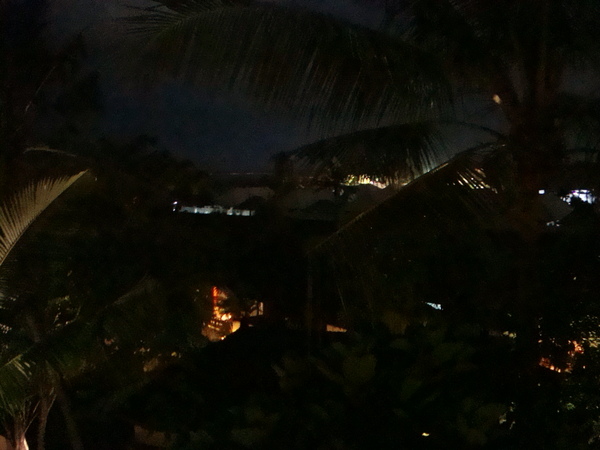 陽台外夜景