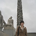 福洛格納雕刻公園 裡的-人生塔