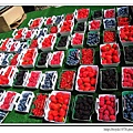 Gordes 市集上賣的各種苺