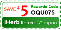 iHerb coupon code OQU075