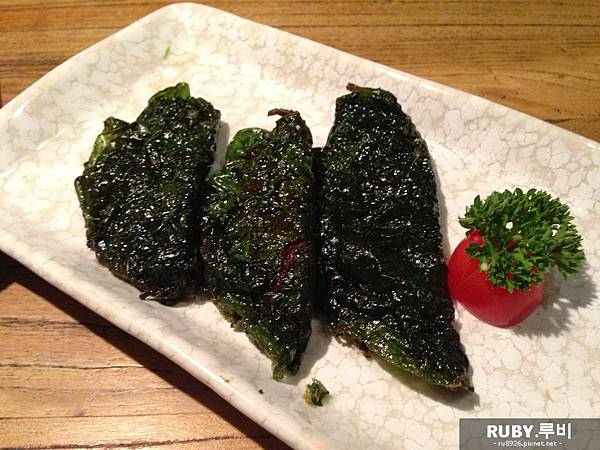 紫菜夾饃