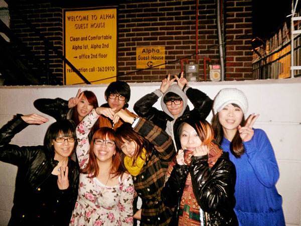 第一天到民宿的合照 第一天到民宿的合照
