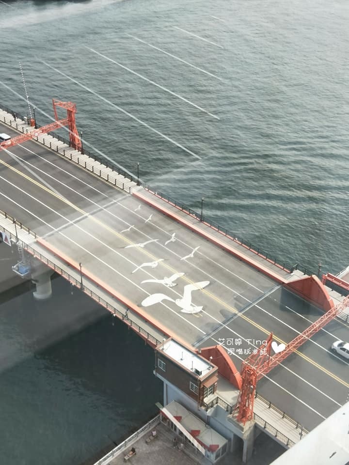 樂天頂樓俯瞰影島大橋 樂天頂樓俯瞰影島大橋