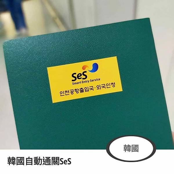 韓國自動通關Ses