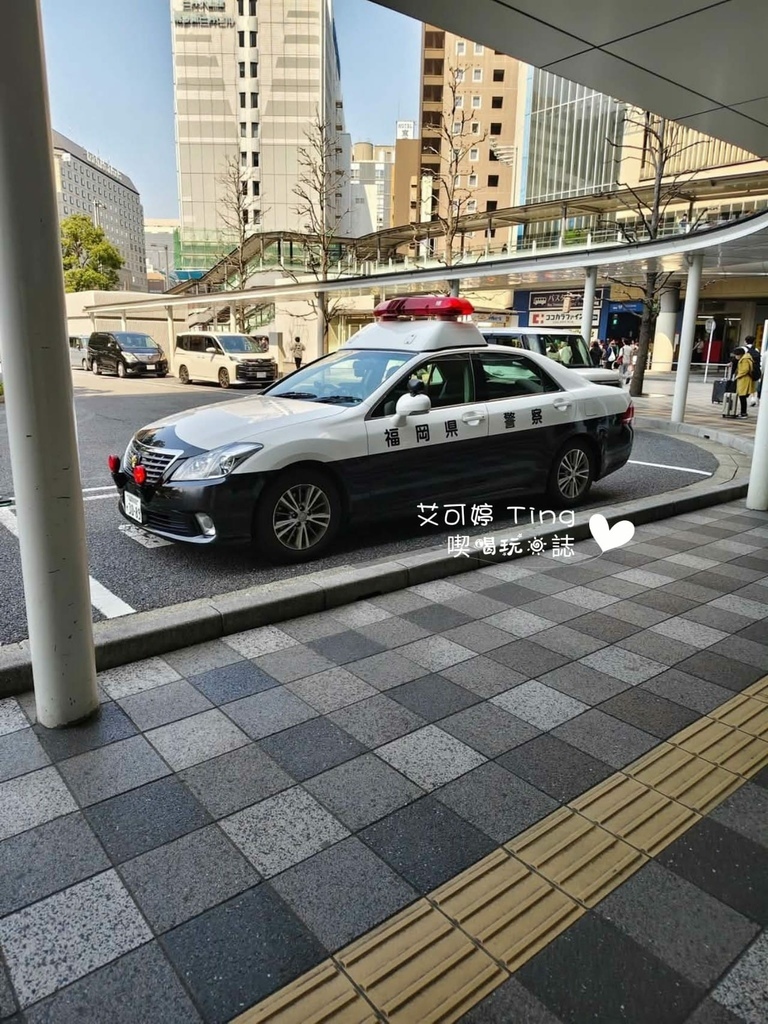 走回博多站時經過