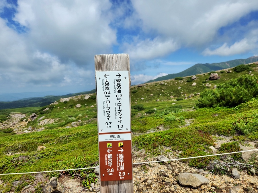 北海道旭岳 登山健行