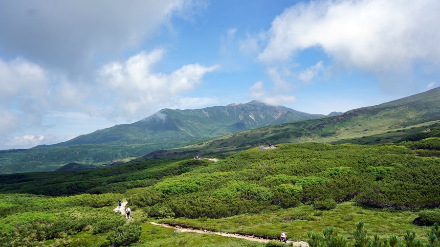 北海道旭岳 登山健行