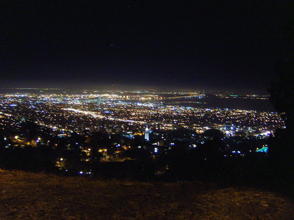 後山的夜景