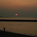 淺水灣看日落