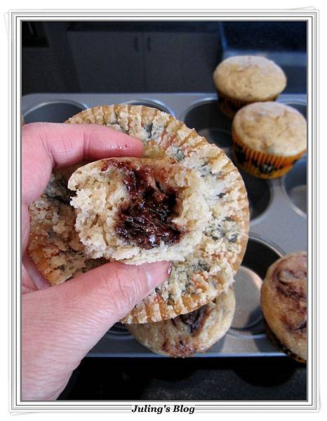 Nutella Banana Muffins做法15.JPG