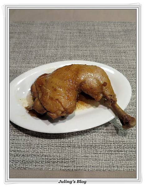 用電飯鍋烤雞腿2.JPG