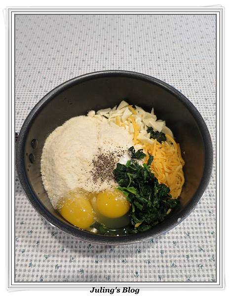 起司菠菜球做法3.JPG