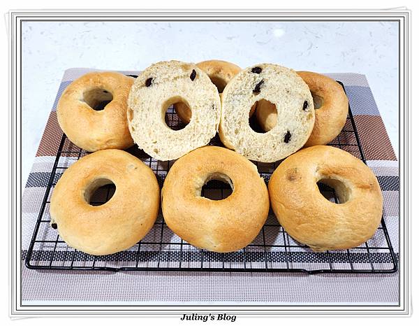 糯米葡萄乾貝果做法29.jpg