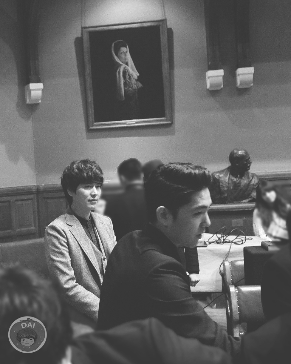 131110 #Super Junior# Speak at Oxford University  (1)