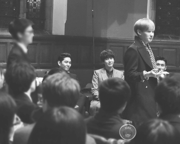 131110 #Super Junior# Speak at Oxford University  (4)