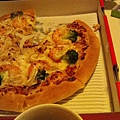 晚餐吃PIZZA