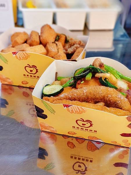 桃園美食 蘋果雞鹹酥雞 從南部開上來的炸物專門店 清爽脫