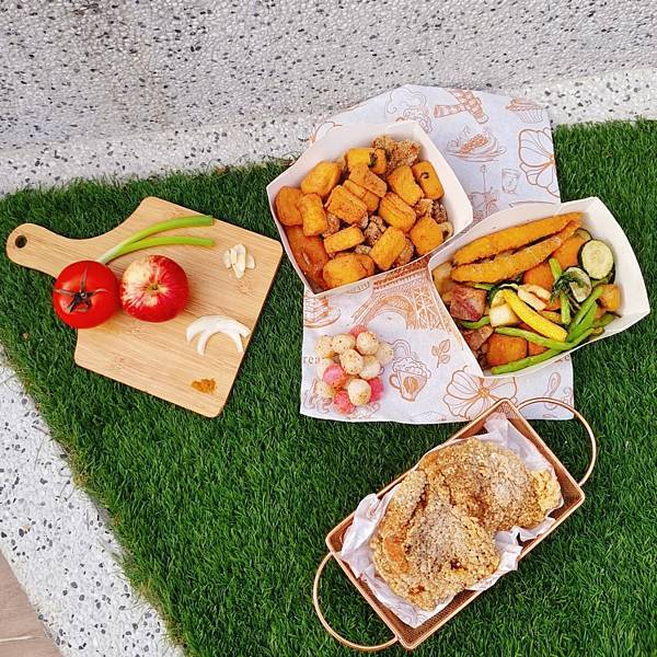 桃園美食 蘋果雞鹹酥雞 從南部開上來的炸物專門店 清爽脫