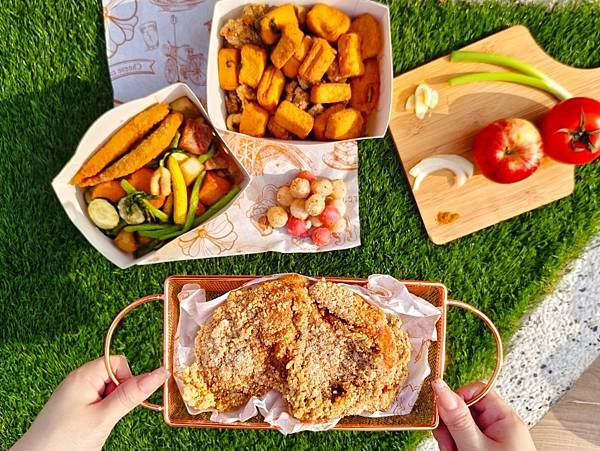 桃園美食 蘋果雞鹹酥雞 從南部開上來的炸物專門店 清爽脫