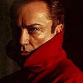 Udo Kier in red