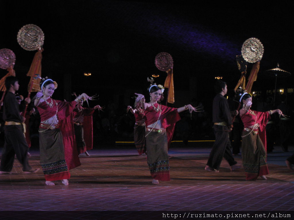 North Thailand folk dance North Thailand folk dance