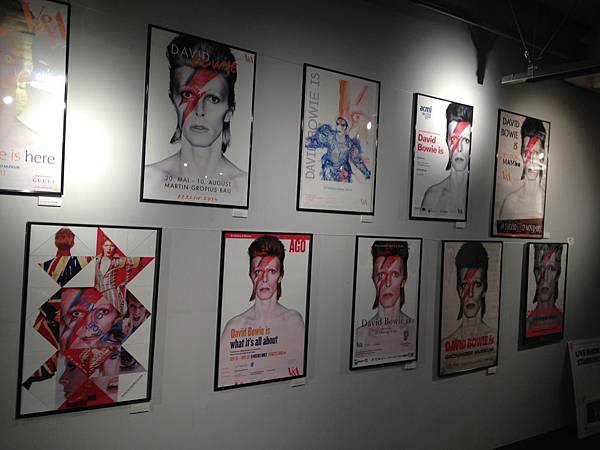 David Bowie IS tour poster collection David Bowie IS tour poster collection