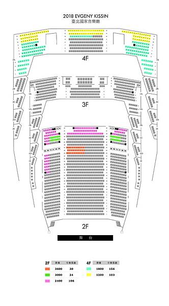 Kissin recital 2018 seatplan Kissin recital 2018 seatplan