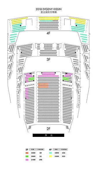 Kissin recital 2018 seatplan