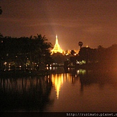 2006 in Yangon Shwedagon Pagoda view from outside